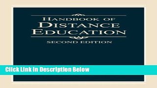 [PDF] Handbook of Distance Education: Second Edition [Online Books]