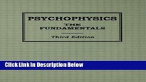 Books Psychophysics: The Fundamentals Free Download