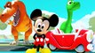 Mickey MOUSE Fun TIME w- The Good Dinosaur Arlo ! Kidnapped Mini Minnie Mouse Rescued by Mickey!