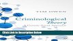 Ebook Criminological Theory: A Genetic-Social Approach Full Online