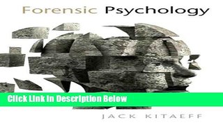 Ebook Forensic Psychology Full Online