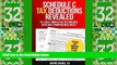 Big Deals  Schedule C Tax Deductions Revealed: The Plain English Guide to 101 Self-Employed Tax