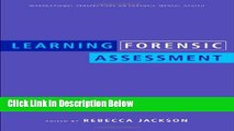 Books Learning Forensic Assessment (International Perspectives on Forensic Mental Health) Full