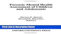Books Forensic Mental Health Assessment of Children and Adolescents Free Online