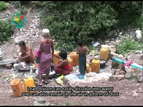 Health risks from Lead mines in Burma