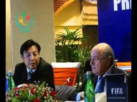 FIFA President's visit to Burma