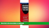 FAVORIT BOOK National Curriculum Standards for Social Studies: A Framework for Teaching, Learning,
