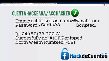 realizar muy buena segurdad para hackear cuentas de facebook