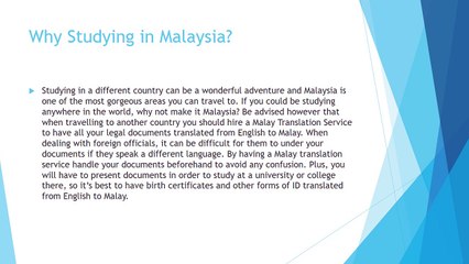 Nine Great Reasons to Study in Malaysia