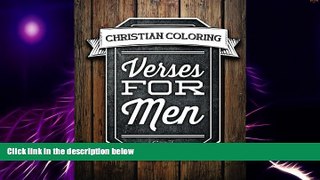 Big Deals  Verses for Men: Color The Bible: Adult Coloring Books Stress Relieving Patterns   Mens