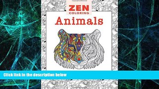 Big Deals  Zen Coloring - Animals (Zen Coloring Book)  Best Seller Books Best Seller