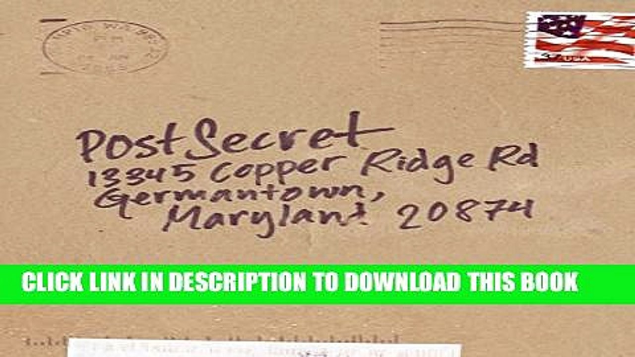 [PDF] PostSecret: Extraordinary Confessions from Ordinary Lives [Full Ebook]