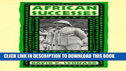 [PDF] African Successes: Four Public Managers of Kenyan Rural Development Popular Colection