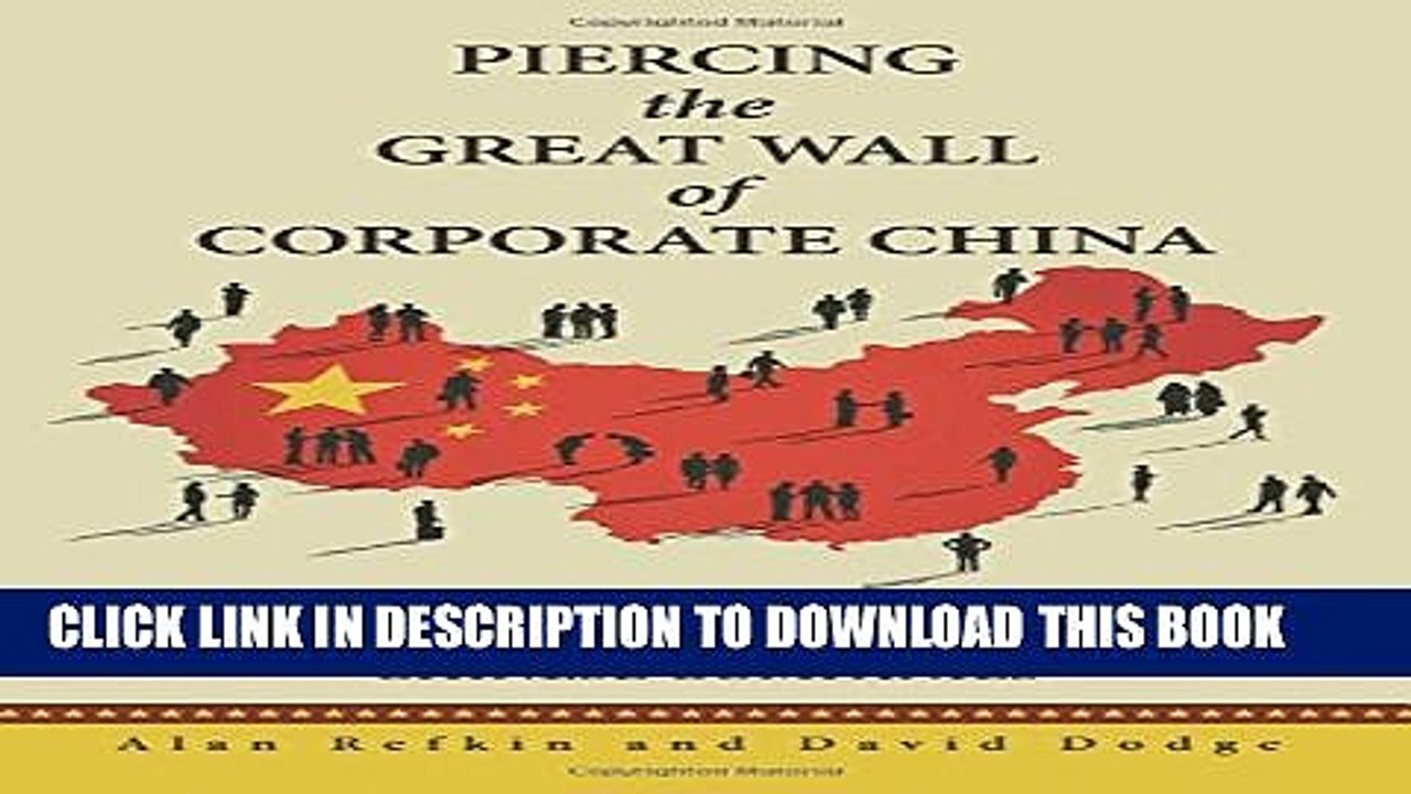 [PDF] Piercing the Great Wall of Corporate China Full Colection