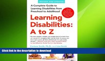 FAVORIT BOOK Learning Disabilities: A to Z: A Complete Guide to Learning Disabilities from