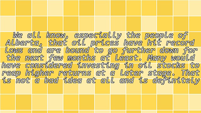 Oil Prices – Should I Invest in Oil Stocks in Canada