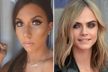 YouTuber Films Cara Delevingne Makeup Transformation