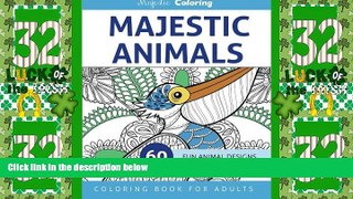 Big Deals  Majestic Animals: Coloring Book for Adults  Free Full Read Best Seller