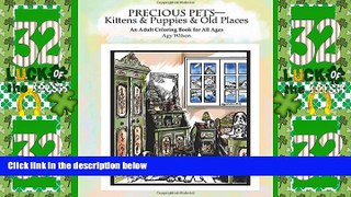 Big Deals  Precious Pets-Kittens   Puppies   Old Places: An Adult Coloring Book for All Ages  Free