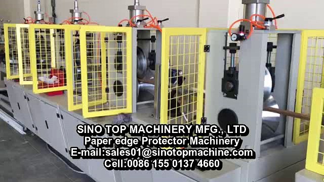 Installed paper edge board carton Corner cardboard making machine