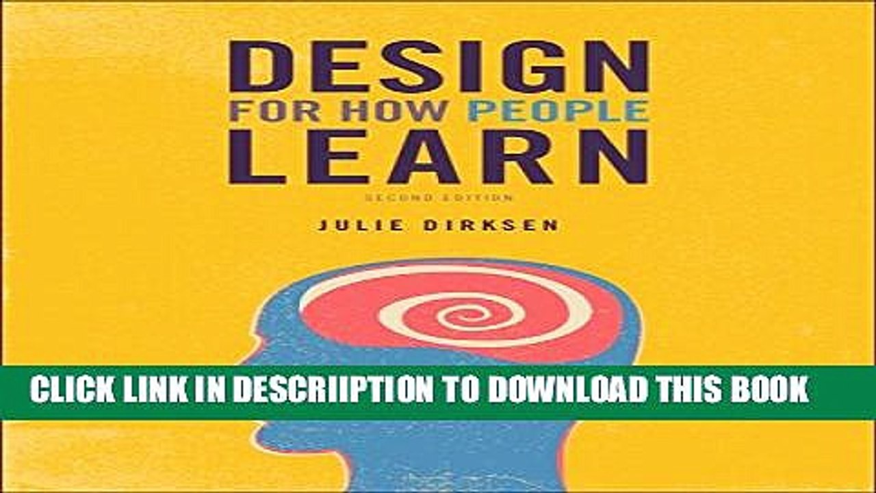 [PDF] Design for How People Learn (2nd Edition) (Voices That Matter) Popular Online