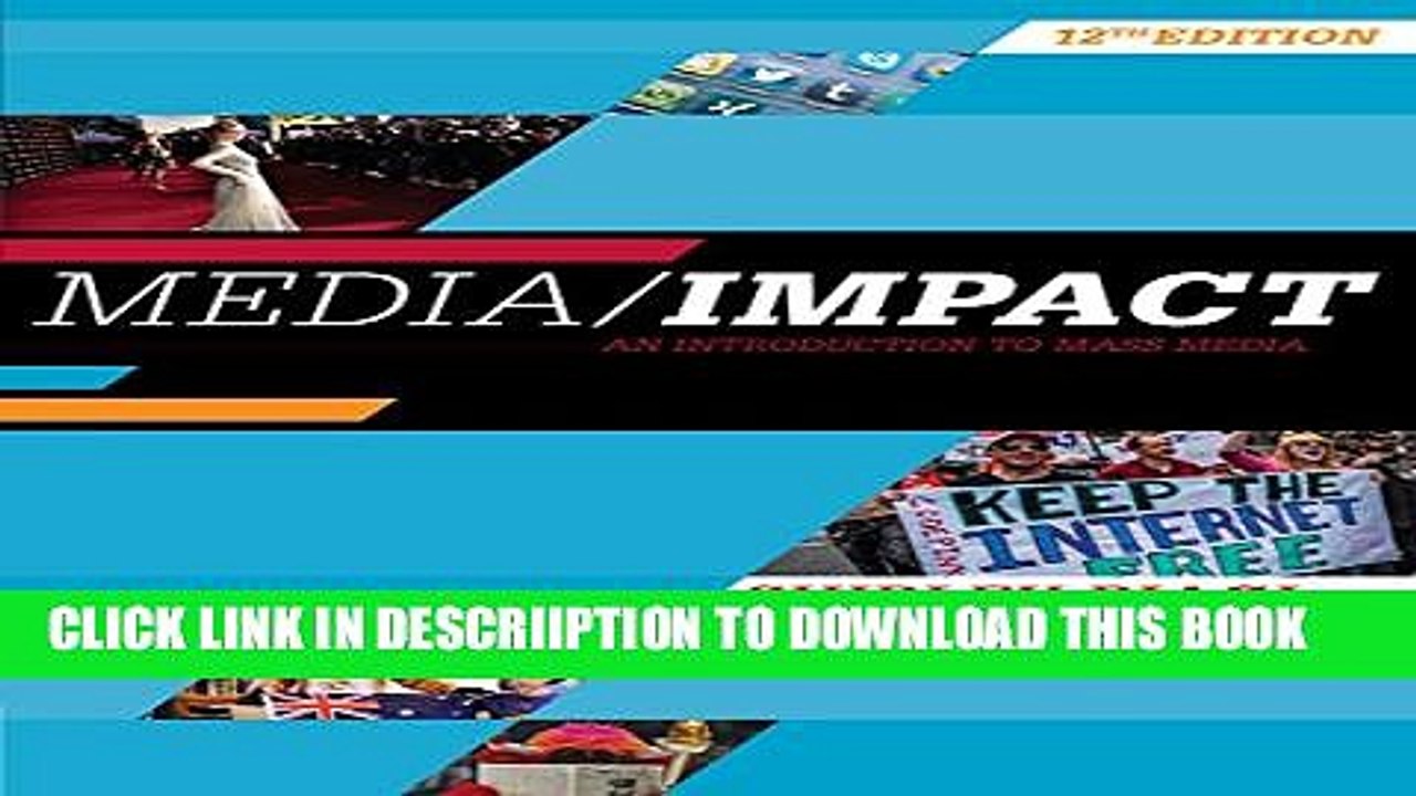 [PDF] Media/Impact: An Introduction to Mass Media (Cengage Series in Communication Arts) Popular