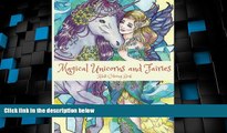 Big Deals  Magical Unicorns and Fairies: Adult Coloring Book: Unicorn Coloring Book, Fairy