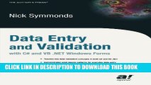 [Read PDF] Data Entry and Validation with C# and VB. NET Windows Forms Download Online