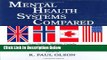 Books Mental Health Systems Compared: Great Britain, Norway, Canada, And the United States Free