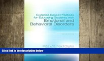 Free [PDF] Downlaod  Evidence-Based Practices for Educating Students with Emotional and