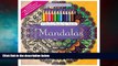 READ FREE FULL  Mandalas Adult Coloring Book Set With Colored Pencils And Pencil Sharpener