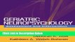 Books Geriatric Neuropsychology: Assessment and Intervention Full Online