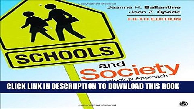 [PDF] Schools and Society: A Sociological Approach to Education Popular Online
