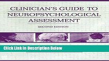 Ebook Clinician s Guide To Neuropsychological Assessment Full Online