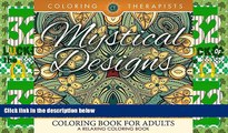 Big Deals  Mystical Designs Coloring Book For Adults - A Relaxing Coloring Book (Mystical Designs