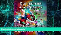 Big Deals  Butterflies   Mandalas: An Adult Coloring Book With Affirmations (Transcendental