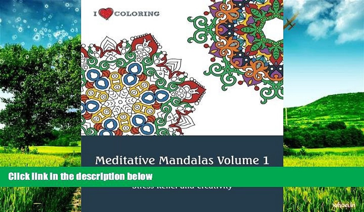 Must Have  Meditative Mandalas Volume 1: An Adult Coloring Book for Stress Relief and Creativity