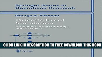 [PDF] Discrete-Event Simulation: Modeling, Programming, and Analysis (Springer Series in