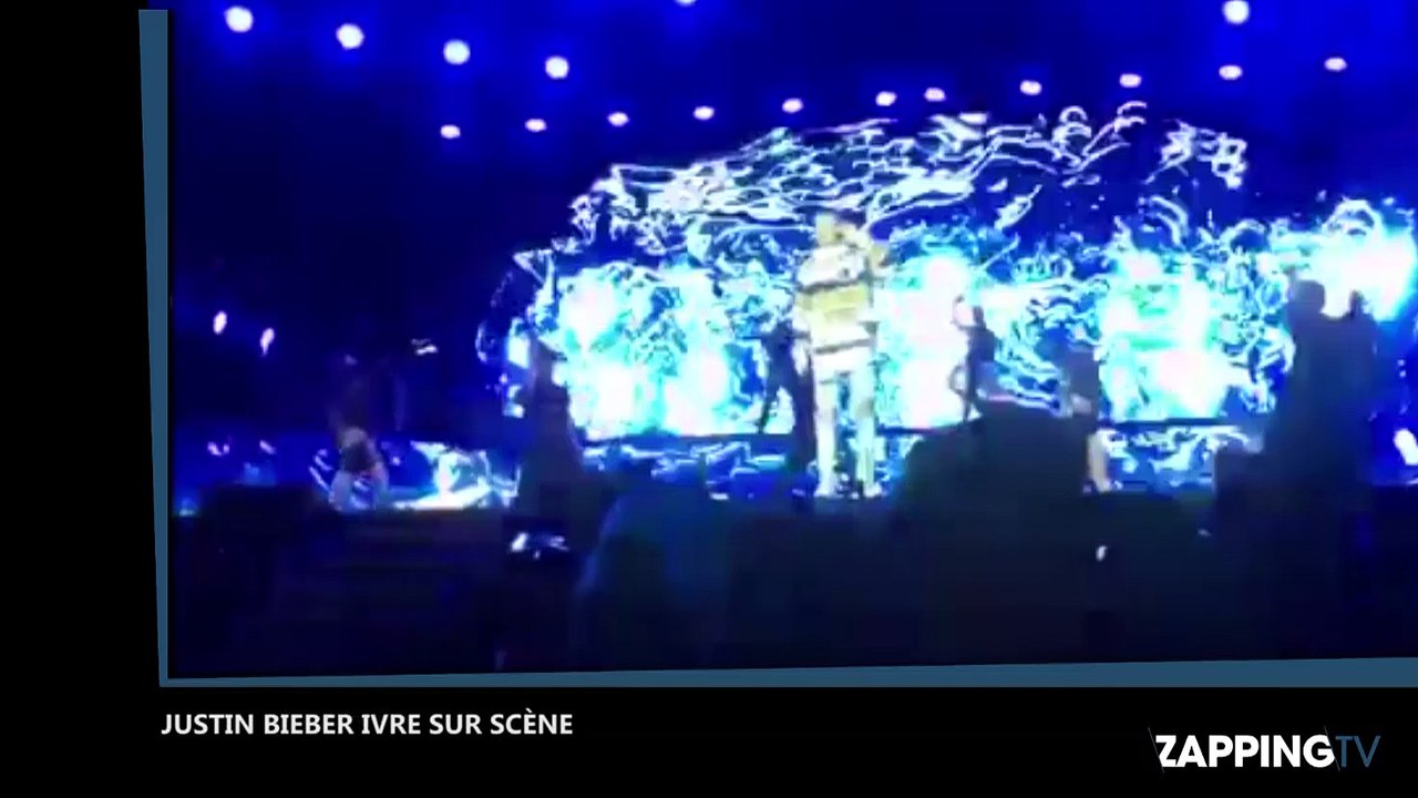 Justin Bieber ivre et accusé de faire du playback, ses fans en colère lors d’un concert (Vidéo)