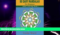 Big Deals  50 Easy Mandalas  (Adult Coloring Book 3): Design Coloring Book  Best Seller Books Best