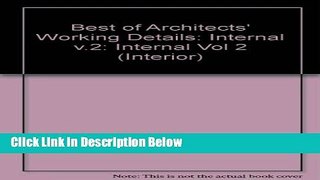 [Best] Best of Architects Working Details (Interior) Free Books