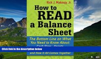 Full [PDF] Downlaod  How to Read a Balance Sheet: The Bottom Line on What You Need to Know about