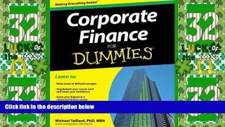 Big Deals  Corporate Finance For Dummies  Best Seller Books Most Wanted