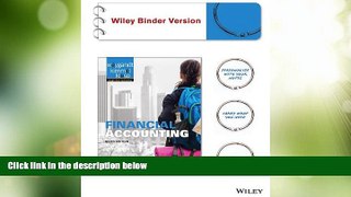 Big Deals  Financial Accounting 9e Binder Ready Version + WileyPLUS Registration Card  Free Full