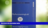 Big Deals  NEW MyAccountingLab with Pearson eText -- Access Card -- for Financial Accounting  Free