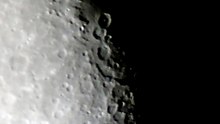 Possible UFO or Satellite on The Moon (23-8-2016) - Telescope 70mm
