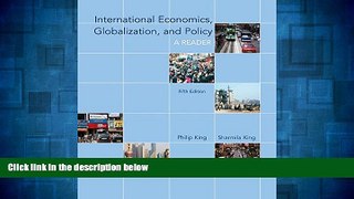 READ FREE FULL  International Economics, Globalization, and Policy: A Reader (McGraw-Hill