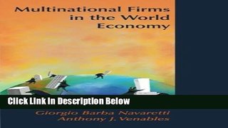 Download Multinational Firms in the World Economy Full Online