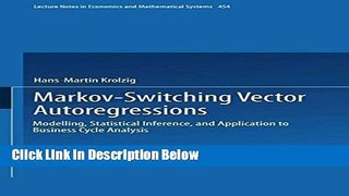 Download Markov-Switching Vector Autoregressions: Modelling, Statistical Inference, and