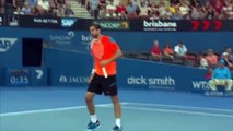 Tennis - Marin Cilic vs Grigor Dimitrov ATP Brisbane 2014 R2
